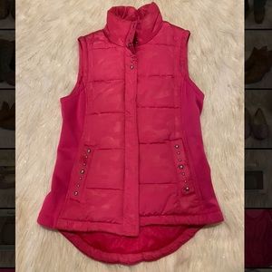 ARIAT PUFFER PINK VEST